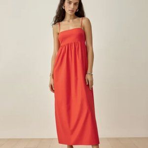 Reformation Alder Dress - Red, Size 4